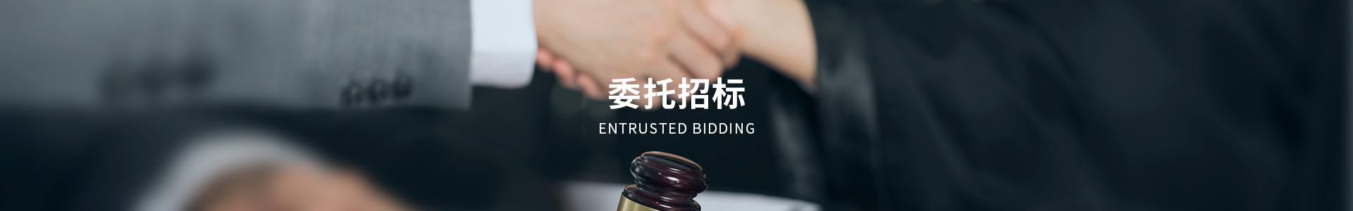 委托招标banner
